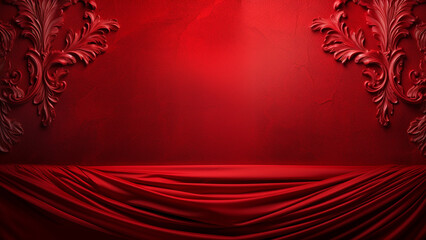 Elegance Luxury Red Textures for a Lavish Touch