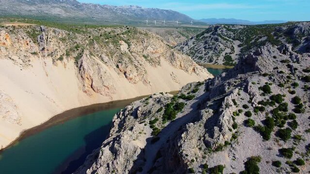 Pariževačka glavica, Canyon near Zadar, Croatia