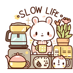 Slow life (cutey animals)