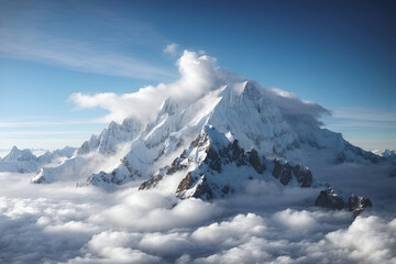 Fototapeta premium snow covered mountain