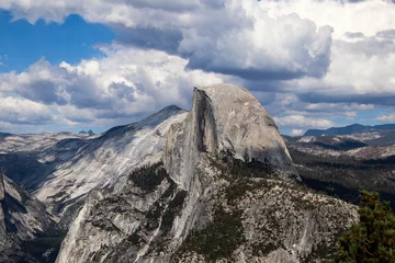 Crédence de cuisine en verre imprimé Half Dome Yosemite National Park Half Dome View