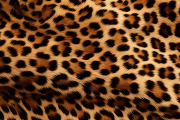Leopard fur closeup texture