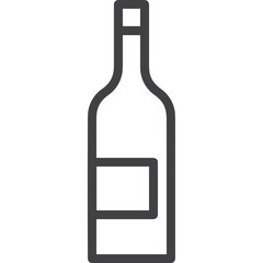 Bottle drink icon symbol vector image. Illustration of the drink water bottle glass design image