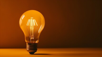 the yellow light bulb object is on