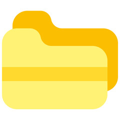 Vector Icon Folder, Files And Folder, Data Storage, Files, Office Material, Storage