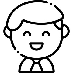 Vector Icon Manager, Avatar, Man, Person, People, Leader