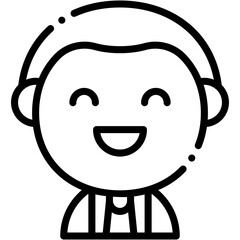 Vector Icon Boss, Administrator, Person, Man, Avatar, Profession