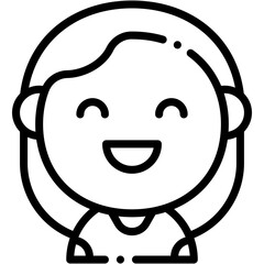 Vector Icon Worker, Professions And Jobs, Helmet, User, Avatar, People