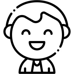 Vector Icon Worker, Professions And Jobs, Helmet, User, Avatar, People