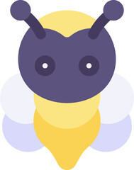 Vector Icon Bee, Fly, Insect, Animal Kingdom, Nature, Animal Kingdom