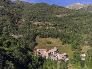 Fototapeta na wymiar Urmella, municipality of Bisaurri, Ribagorza, province of Huesca, Aragon, Spain