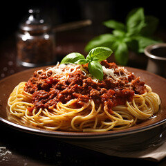 spaghetti with bolognese sauce