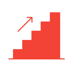 Fototapeta premium up stairs sign 
