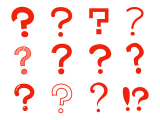 様々なクエスチョンマーク