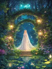 fairy with magic wand