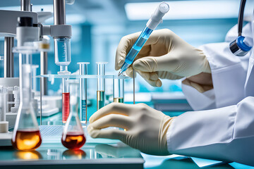 Fototapeta premium professional health care researchers