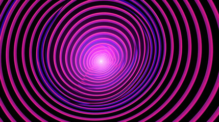 Hypnotic pink circles background