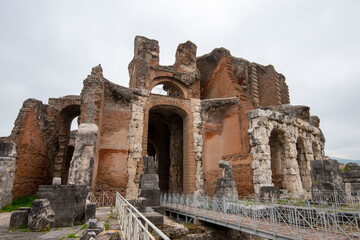 Naklejka premium Amphitheatre of Capua in Santa Maria Capua Vetere - Italy