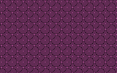 seamless pattern with circles decorative circle purple pattern for background