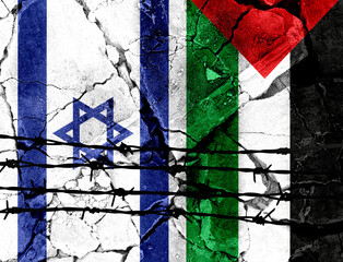 israel palestine war - obrazy, fototapety, plakaty