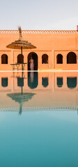 moroccan architecture with arched windows 