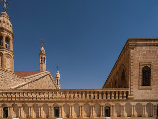 Fototapeta na wymiar Mor Gabriel Syriac Orthodox Church