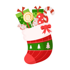 Christmas Sack Clipart. Merry Christmas