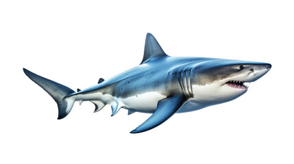 Fototapeta premium shark isolated on transparent background