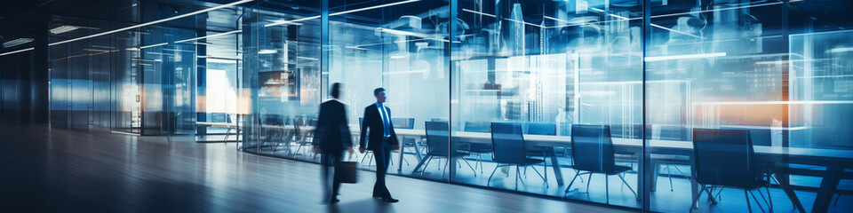 background of an office building