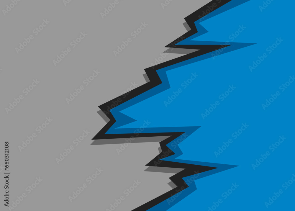 Poster Abstract background with gradient jagged edge pattern and with some copy space area