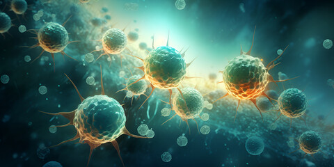 The Triumph of Hope: Cancer Cells Replaced by Healthy Cells. Renewing Life: The Miracle of Replacing Cancer with Health