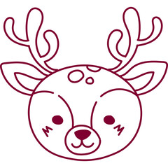 Hand Drawn Animal Face Doodle