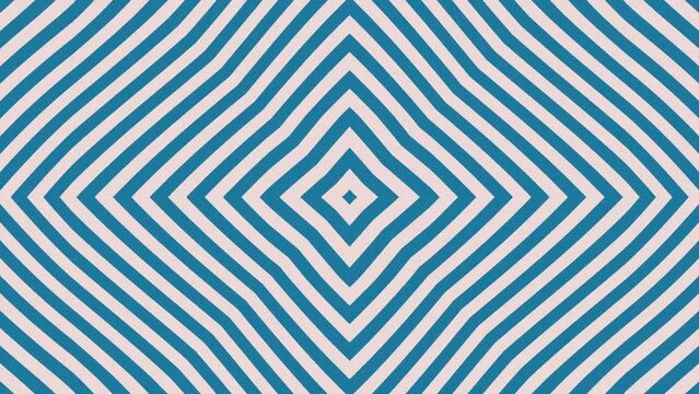Vintage-Styled Abstract Wave Pattern Animation