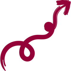 Obraz premium Brush Arrow