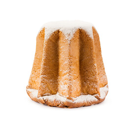 Pandoro, traditional Italian cakes dessert for Christmas isolated on background. PNG image. - 660320104