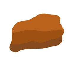 Brown Stone Illustration