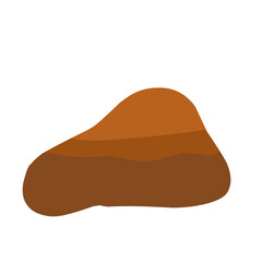 Brown Stone Illustration