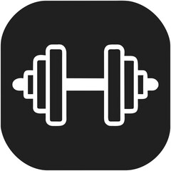 Dumbbell barbell icons set. Building strength. Lifting weights. Fitness icon collection. Barbells and dumbbells. Exercise iconography. Muscle building. Gym equipment