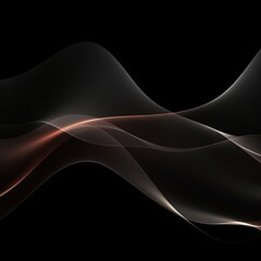 Stylish gold and white wave abstract background banner from overlay
