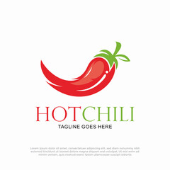 Hot Chili Logo Vector design template