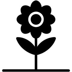 Blossom icons. Celebrating nature beauty. Floral vector symbols. Art in bloom. Designing flower elements