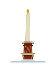 Candle monument statue of Manado Sulawesi Indonesia Tugu Lilin