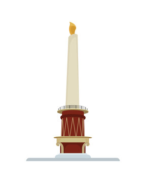 Candle monument statue of Manado Sulawesi Indonesia Tugu Lilin