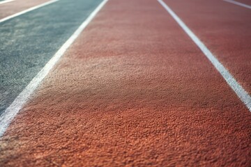 a close-up photograph of the texture on a running track