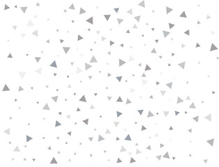 Gender Neutral Silver Triangular Confetti