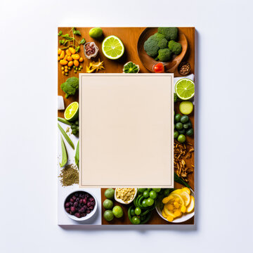 Discover a minimalist approach to menu design with this white background template - perfect for showcasing your restaurant's offerings in a sleek and modern way.