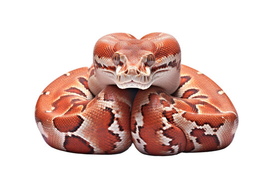 Slither Red Python Snake Top View Vector Icon Stock Illustration - Download  Image Now - Red, Snake, Boa Constrictor - iStock