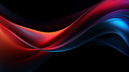 Abstract background organic shape. gradient color background. Background concept. Generative AI