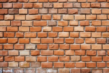 Fototapeta premium wall of bricks in a straight line