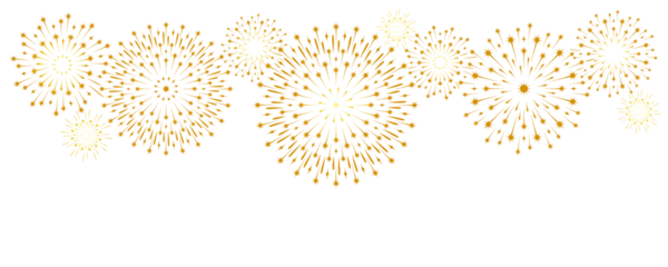 Foto op Plexiglas background golden fireworks vector for new year element © Haysahara